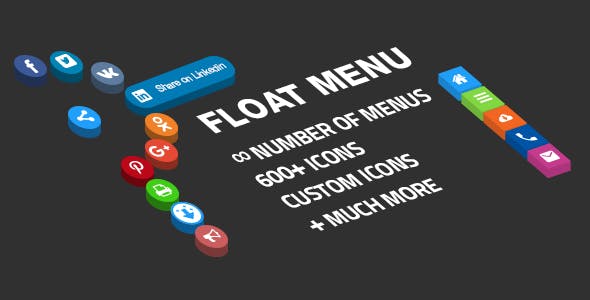 Floating side menu - easily creating awesome custom menu